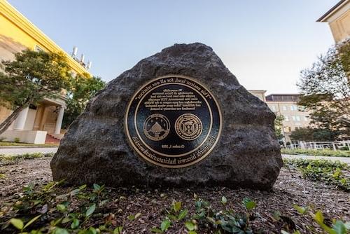 TCU's Native American Monument